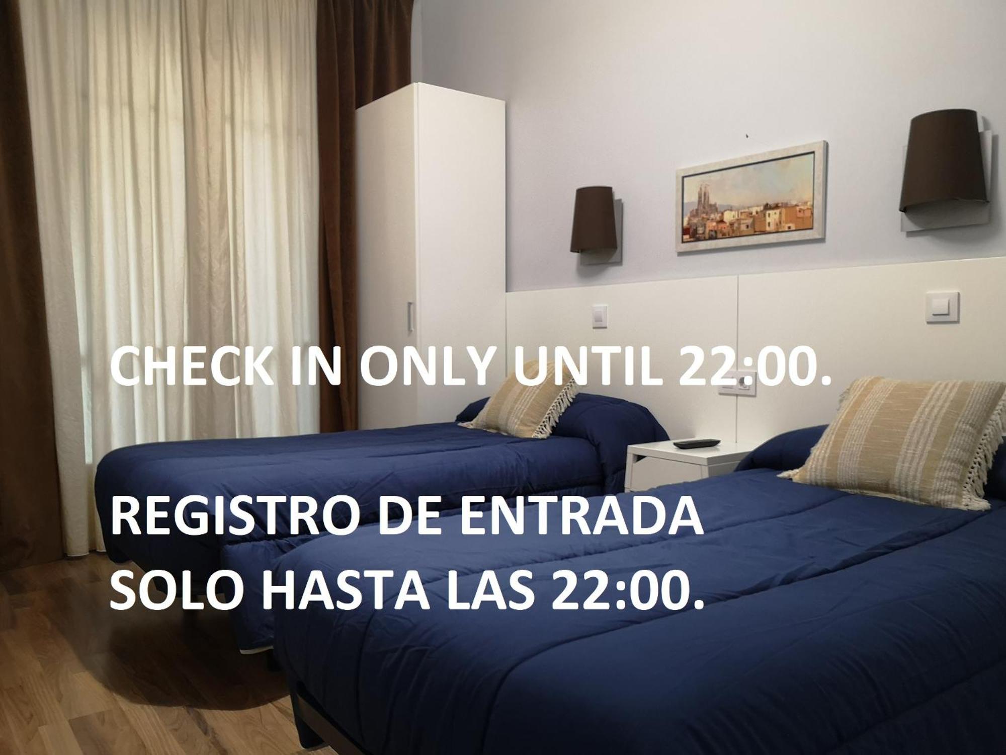 Hostal Lesseps Barcelona Eksteriør billede